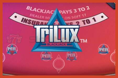 Слот постер: Blackjack Trilux без депозита