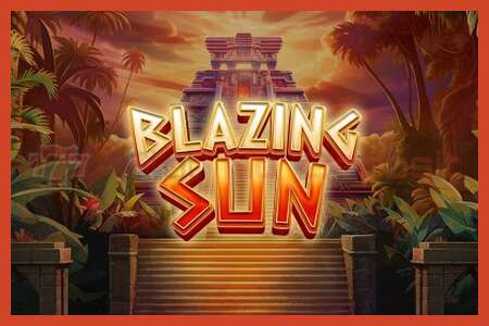 Slot posteri: Blazing Sun depozito yok