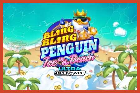 Slot poster: Bling Bling Penguin: Ice On The Beach no deposit