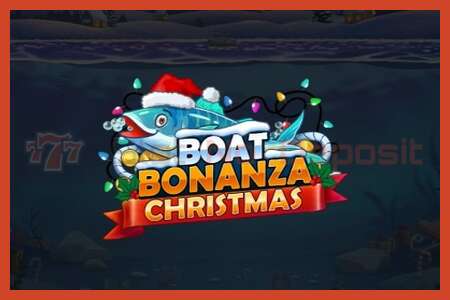 Slot poster: Boat Bonanza Christmas no deposit