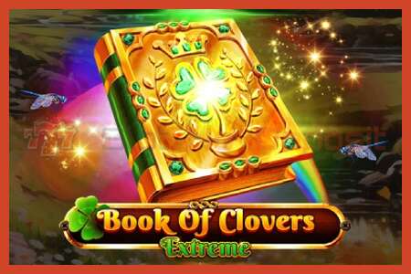 Poster slot: Book of Clovers - Extreme tiada deposit