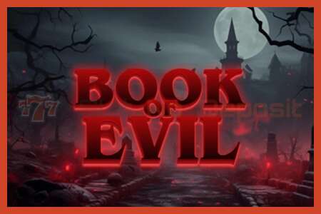 Слот постері: Book of Evil депозит жоқ