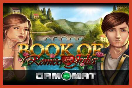 Slot poster: Book of Romeo and Julia no deposit