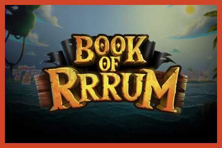 Постер слота: Book of Rrrum без депозиту