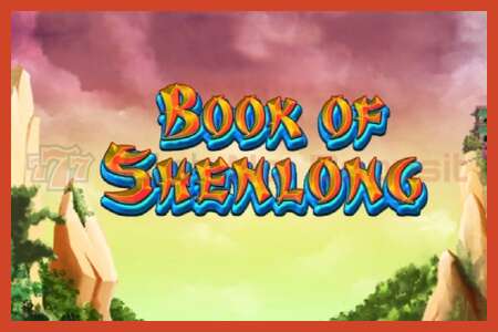 Slot poster: Book of Shenlong no deposit