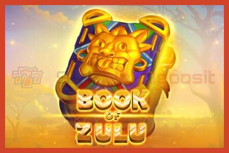 Slot poster: Book of Zulu no deposit