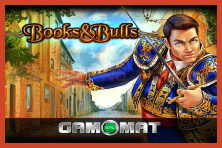 Slot poster: Books Bulls no deposit