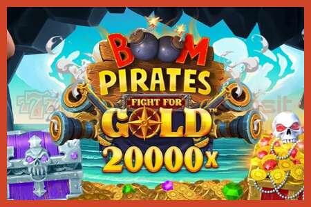 Slot poster: Boom Pirates Fight for Gold no deposit