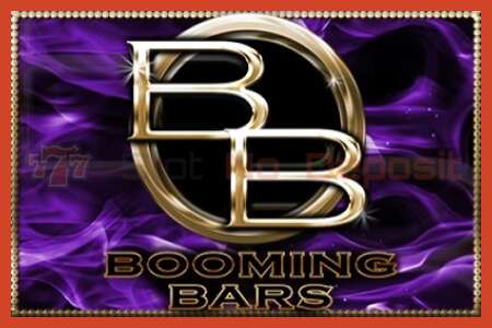 Slot poster: Booming Bars no deposit