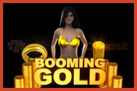 Slot poster: Booming Gold no deposit