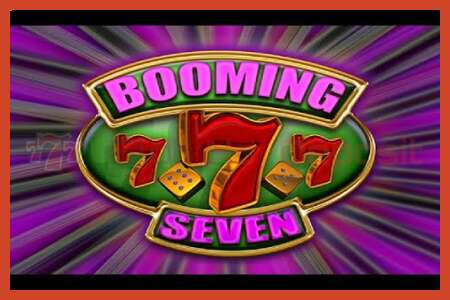 Slot plakati: Booming Seven depozit yoq