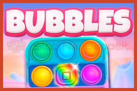 פוסטר חריץ: Bubbles ללא פיקדון