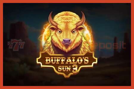 Slot poster: Buffalos Sun 3 no deposit