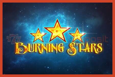 Slotu plakāts: Burning Stars nav depozīta