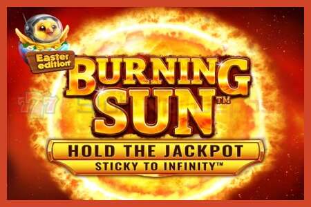 Slot poster: Burning Sun: Easter Edition no deposit