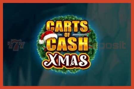 Slot-juliste: Carts of Cash Xmas ei talletusta