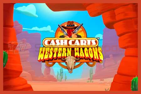 Slot-poster: Cash Carts Western Wagons geen aanbetaling