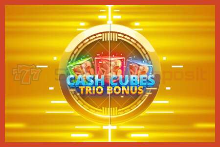 Poster slot: Cash Cubes: Trio Bonus tiada deposit