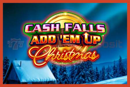 Slot-juliste: Cash Falls: Add Em Up Christmas ei talletusta