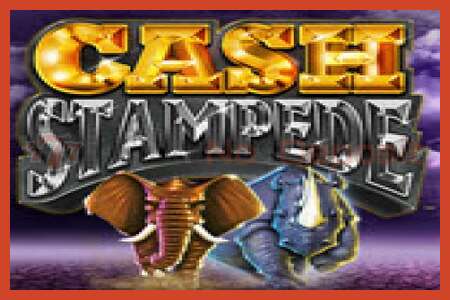 Slot poster: Cash Stampede no deposit