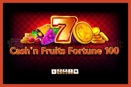 Slot poster: Cashn Fruits Fortune 100 no deposit