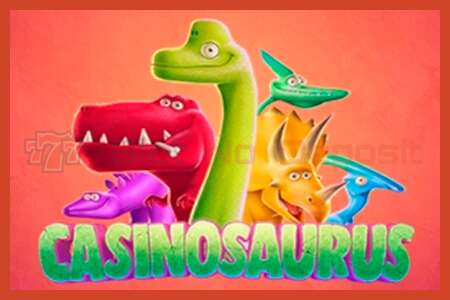 স্লট পোস্টার: Casinosaurus কোন আমানত