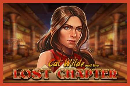 Slot poster: Cat Wilde and the Lost Chapter no deposit