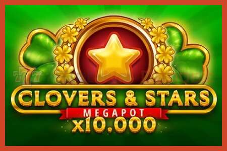 Slot plakat: Clovers & Stars intet depositum