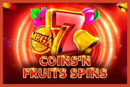 Áp phích khe cắm: Coinsn Fruits Spins không có tiền đặt cọc