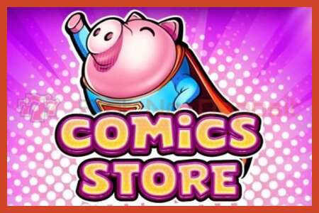 Áp phích khe cắm: Comics Store không có tiền đặt cọc