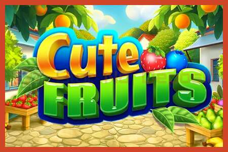 Slot poster: Cute Fruits no deposit