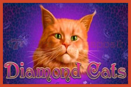 Slot poster: Diamond Cats no deposit