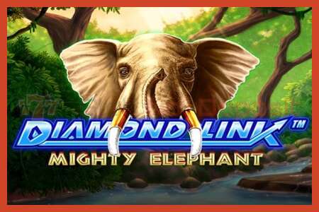 Slot poster: Diamond Link: Mighty Elephant no deposit