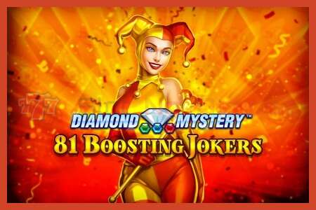 স্লট পোস্টার: Diamond Mystery - 81 Boosting Jokers কোন আমানত