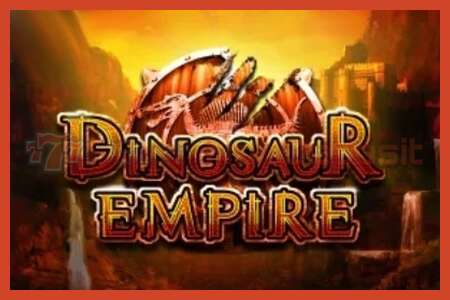 Slot plagát: Dinosaur Empire žiadny vklad