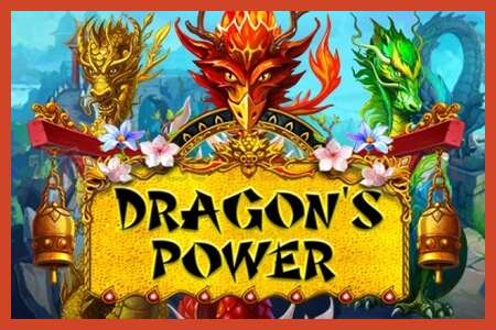 Cartel de tragamonedas: Dragons Power sen depósito