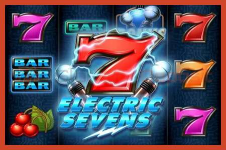 Slot poster: Electric Sevens no deposit