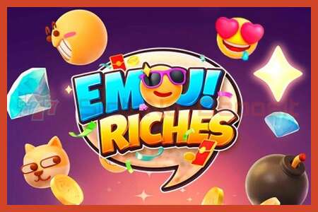 Slot poster: Emoji Riches no deposit