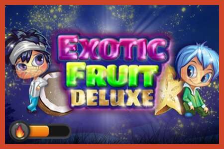 Slot poster: Exotic Fruit Deluxe no deposit