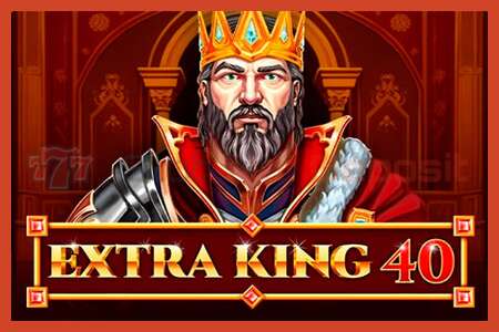 Slot-juliste: Extra King 40 ei talletusta