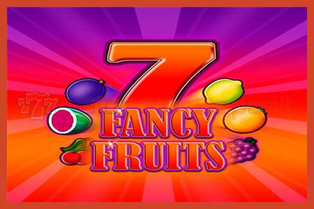 Slot poster: Fancy Fruits no deposit