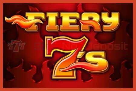 Slot plagát: Fiery 7s žiadny vklad