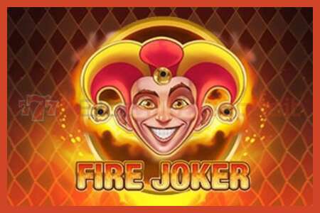 Slot poster: Fire Joker no deposit