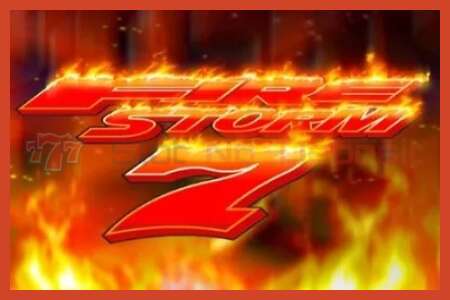 Slot plakati: Firestorm 7 depozit yoq