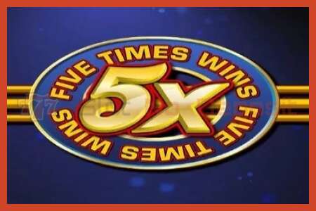 Slot poster: Five Times Wins no deposit