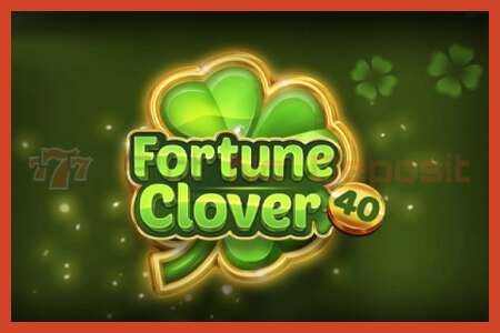 Слот постер: Fortune Clover 40 без депозита