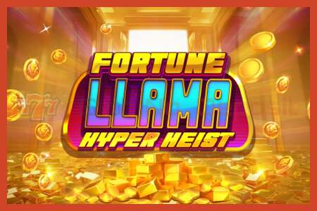 სლოტის პოსტერი: Fortune Llama Hyper Heist დეპოზიტის გარეშე