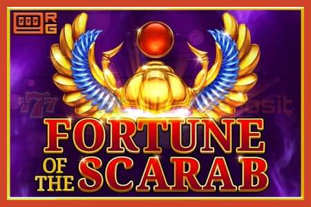 Slot kartela: Fortune of the Scarab gordailurik ez