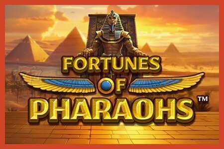 Slot poster: Fortunes of Pharaohs no deposit