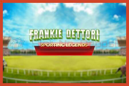 Slot poster: Frankie Dettori Sporting Legends no deposit